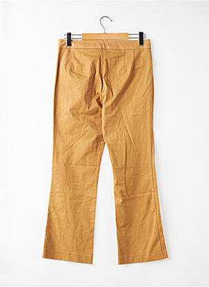 Pantalon droit marron MANGO femme