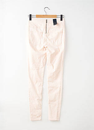 Pantalon droit rose PIECES femme