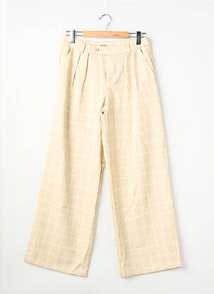 Pantalon droit blanc 24 COLOURS femme