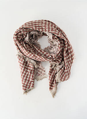 Foulard marron ZAGADA femme