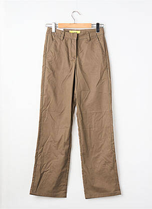 Pantalon chino marron JJXX femme