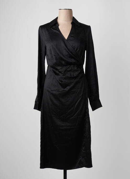 Robe mi-longue noir VERO MODA femme