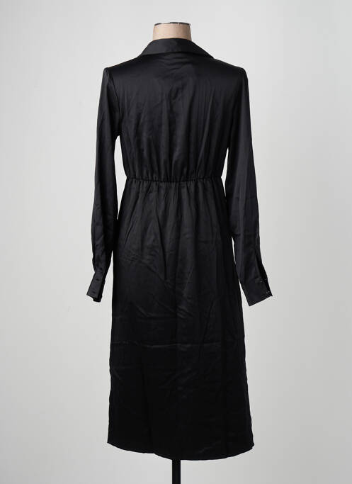 Robe mi-longue noir VERO MODA femme