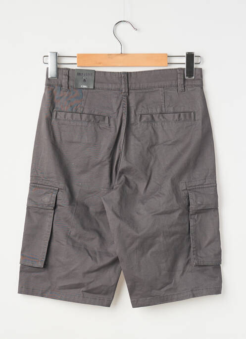 Bermuda gris ONLY&SONS homme