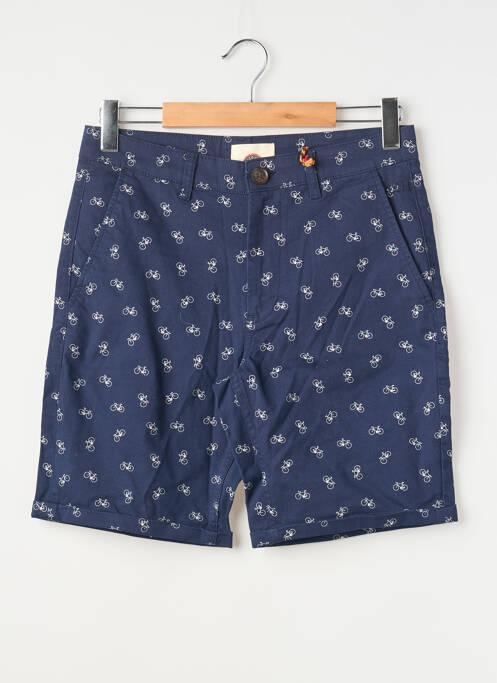Short bleu CYCLO CLUB MARCEL  homme
