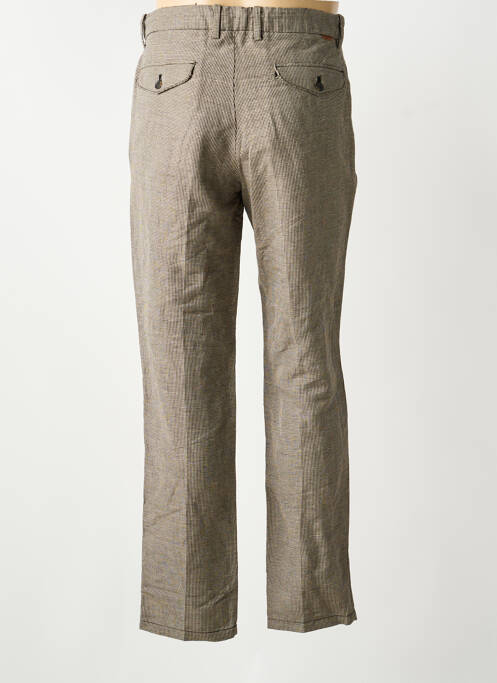 Pantalon droit marron MANGO homme