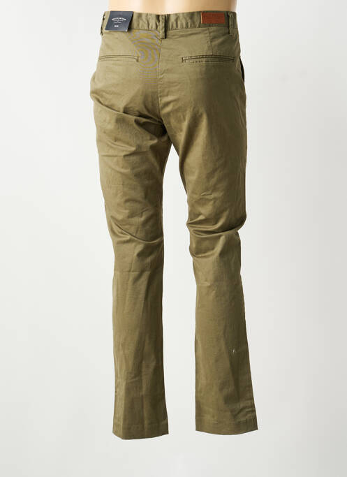 Pantalon chino vert BRUCE & BUTLER  homme