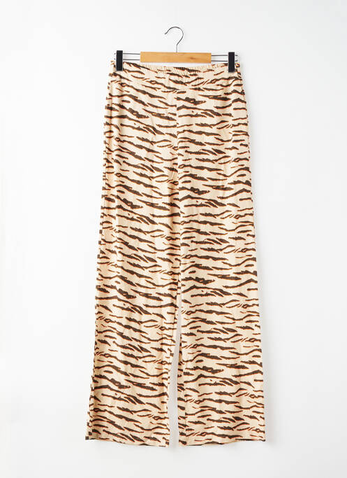 Pantalon droit marron NOOR BY NORA GHARIB femme