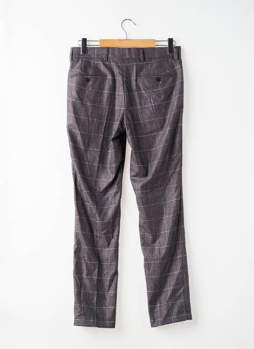 Pantalon droit marron LE FABULEUX MARCEL DE BRUXELLES homme