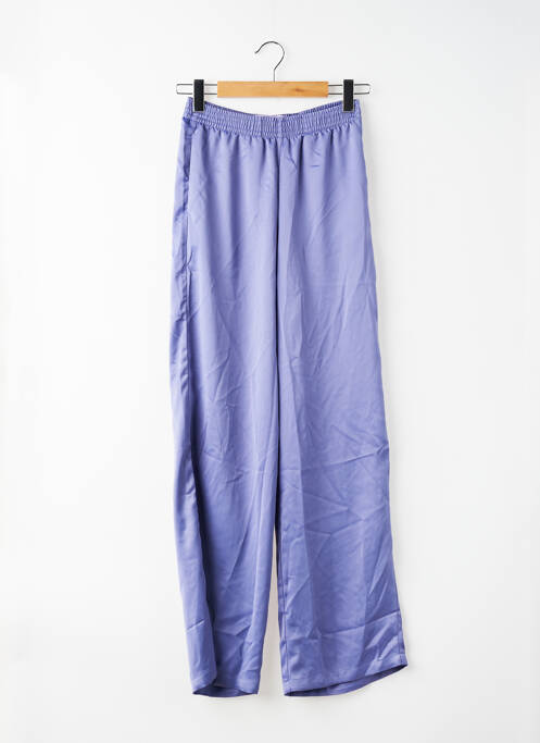 Pantalon large violet JJXX femme