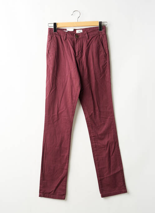 Pantalon chino rouge JACK & JONES homme