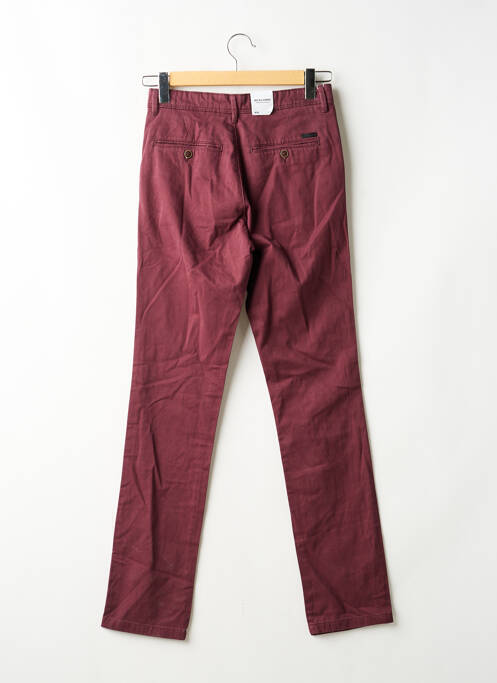 Pantalon chino rouge JACK & JONES homme