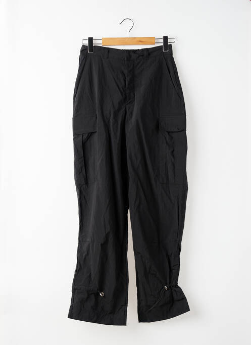 Pantalon cargo noir YUGEN femme