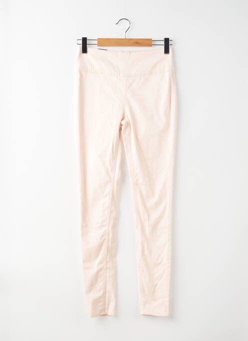 Pantalon droit rose PIECES femme