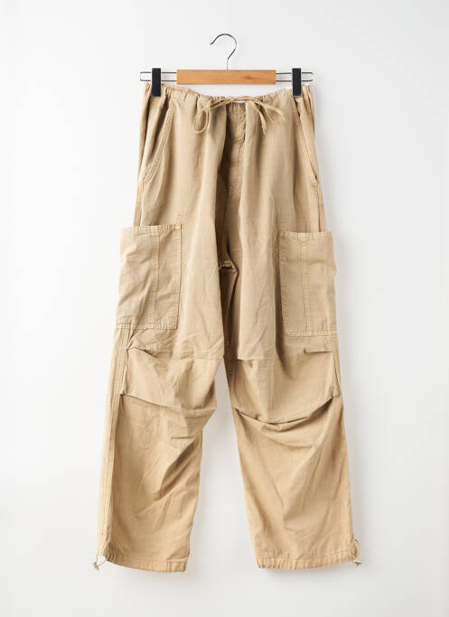 Pantalon cargo beige MANGO femme