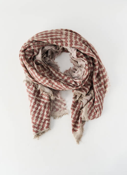 Foulard marron ZAGADA femme