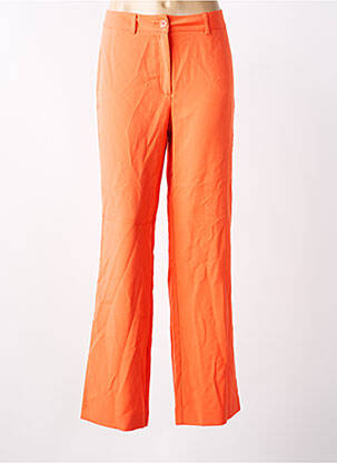 Pantalon flare orange ONLY femme