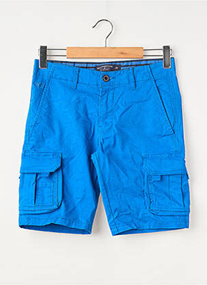 Bermuda bleu BRUCE & BUTLER  homme