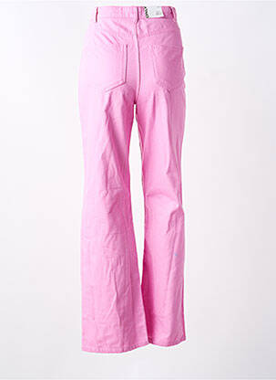 Jeans coupe large rose ONLY femme