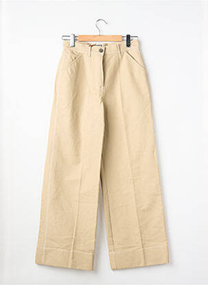 Pantalon large beige LE FABULEUX MARCEL DE BRUXELLES femme