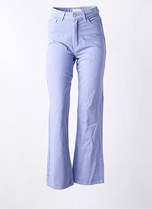 Jean coupe flare violet ONLY femme