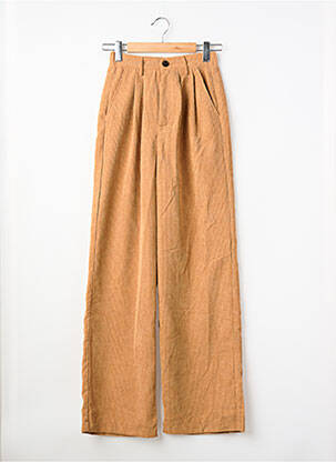 Pantalon large marron LE FABULEUX MARCEL DE BRUXELLES femme