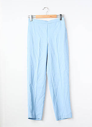 Pantalon droit bleu MANGO femme