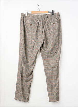 Pantalon droit marron LE FABULEUX MARCEL DE BRUXELLES homme