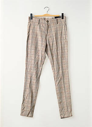 Pantalon droit beige BRUCE & BUTLER  homme