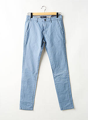 Pantalon chino bleu BRUCE & BUTLER  homme