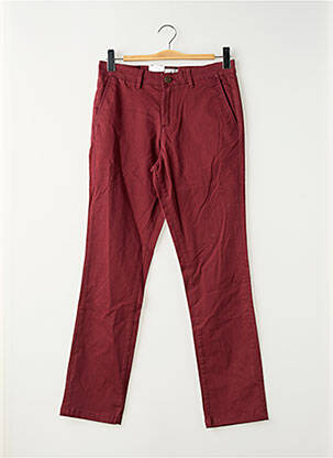 Pantalon chino rouge JACK & JONES homme