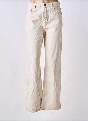 Pantalon droit marron ONLY femme