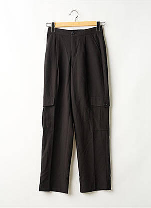 Pantalon cargo noir JJXX femme