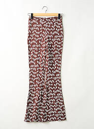 Pantalon flare marron DAISY STREET femme