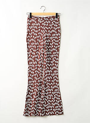 Pantalon flare marron DAISY STREET femme