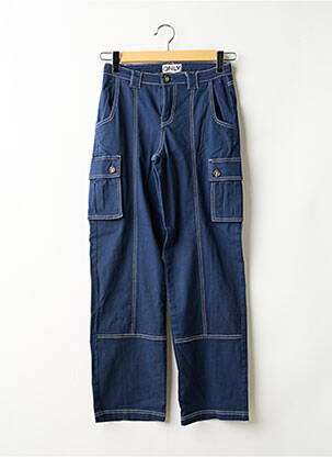 Pantalon cargo bleu ONLY femme