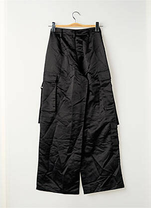 Pantalon cargo noir NEON & NYLON femme