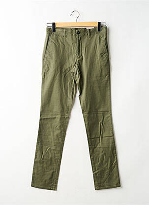 Pantalon slim vert MANGO homme