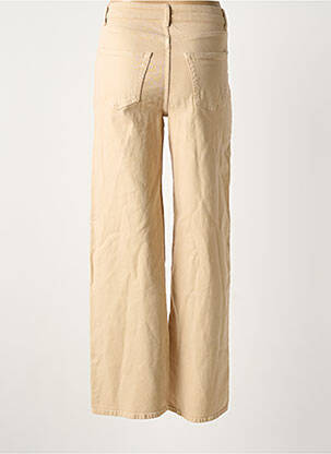 Jeans coupe large beige ONLY femme