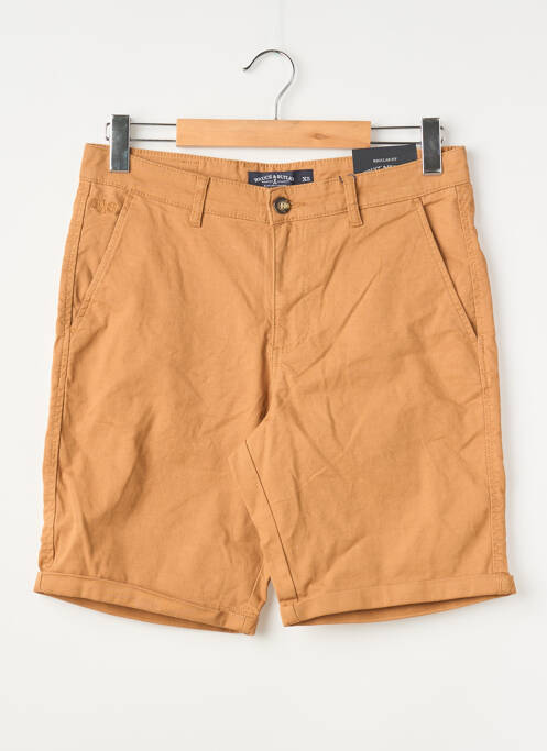 Bermuda marron BRUCE & BUTLER  homme