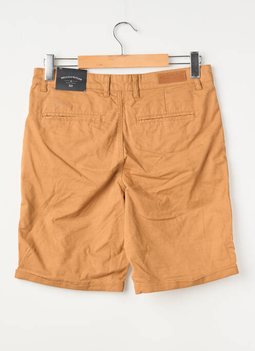 Bermuda marron BRUCE & BUTLER  homme