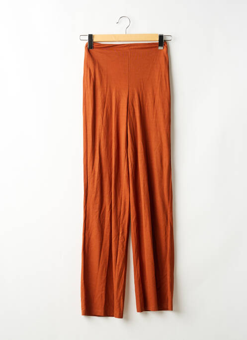 Pantalon flare marron MANGO femme