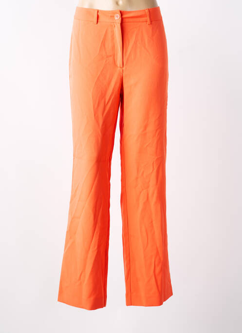 Pantalon flare orange ONLY femme