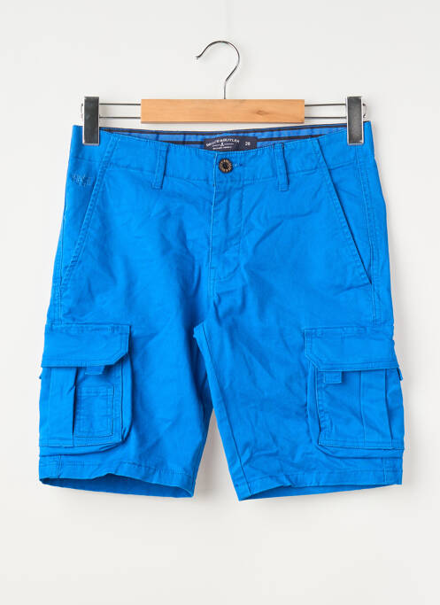 Bermuda bleu BRUCE & BUTLER  homme