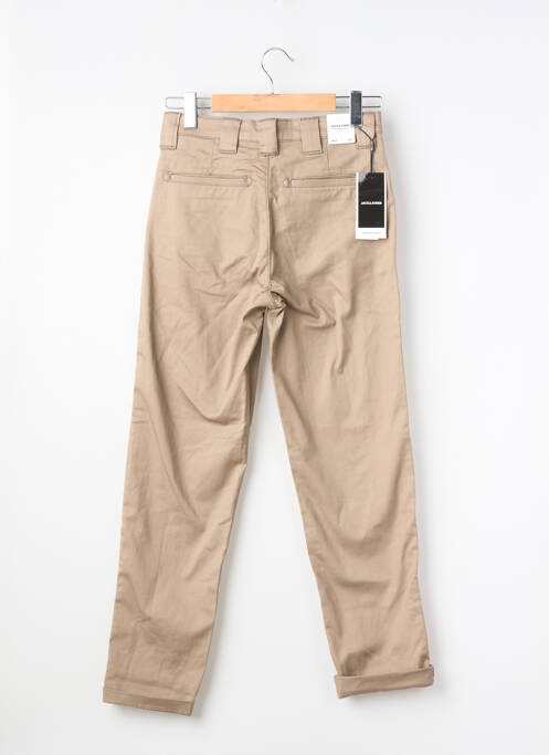 Pantalon droit marron JACK & JONES homme