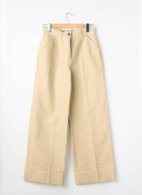 Pantalon large beige LE FABULEUX MARCEL DE BRUXELLES femme