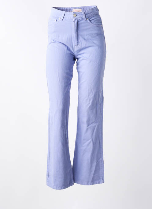 Jean coupe flare violet ONLY femme