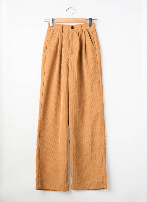 Pantalon large marron LE FABULEUX MARCEL DE BRUXELLES femme