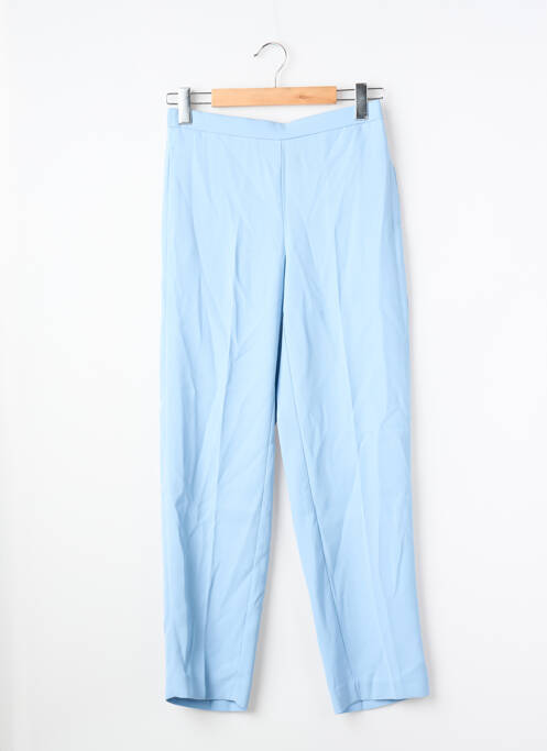 Pantalon droit bleu MANGO femme