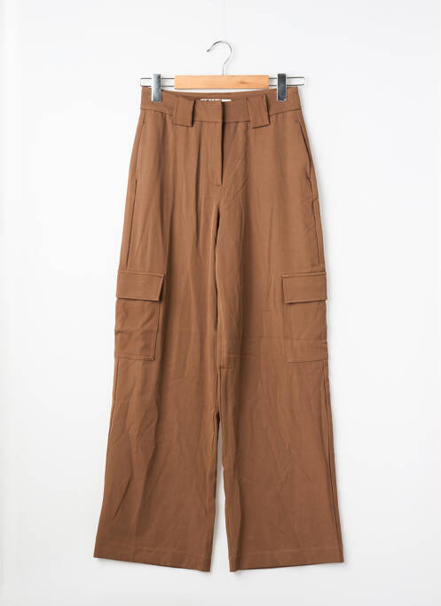 Pantalon cargo marron JACQUELINE DE YONG femme